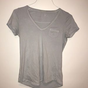 GAP Baby blue v neck t shirt